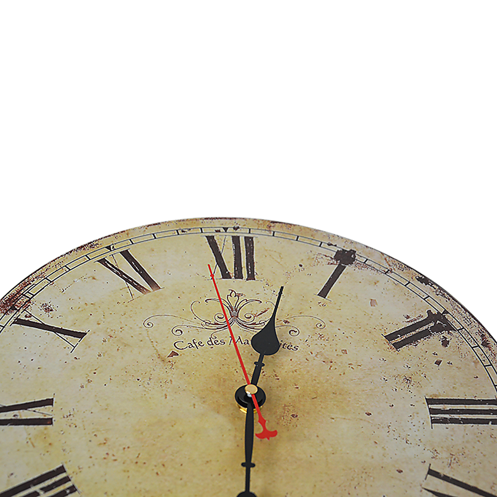 Large Vintage Wall Clock Kitchen Office Retro Timepiece V63-826071