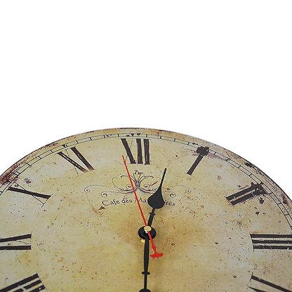 Large Vintage Wall Clock Kitchen Office Retro Timepiece V63-826071
