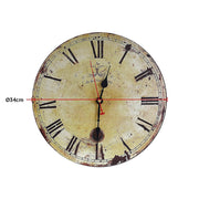 Large Vintage Wall Clock Kitchen Office Retro Timepiece V63-826071