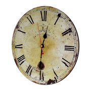 Large Vintage Wall Clock Kitchen Office Retro Timepiece V63-826071
