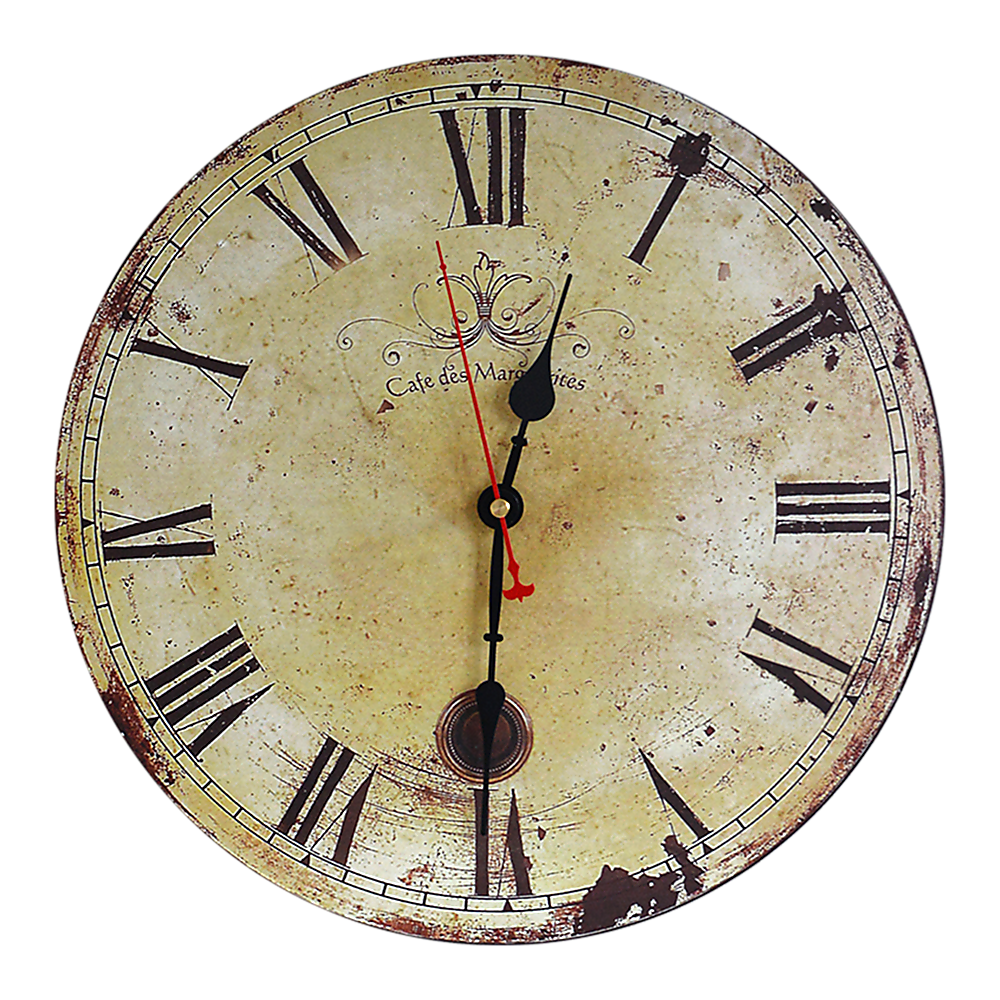 Large Vintage Wall Clock Kitchen Office Retro Timepiece V63-826071