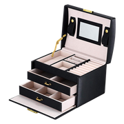 Jewellery Storage Box Girls Rings Necklaces Display Organiser Storage Case V63-826111