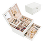 Jewellery Storage Box Girls Rings Necklaces Display Organiser Storage Case V63-826121