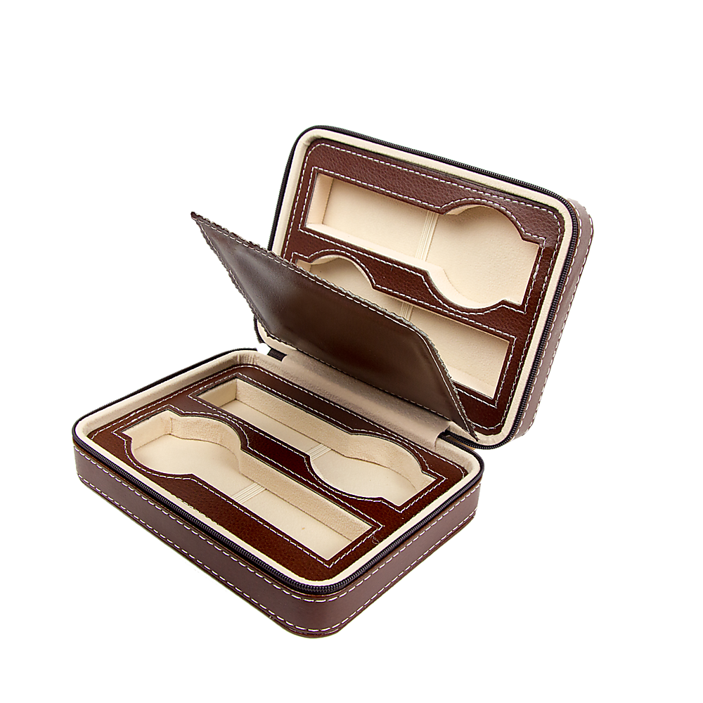 4 Watch Box Display Travel Case PU Leather V63-826131