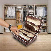 4 Watch Box Display Travel Case PU Leather V63-826131