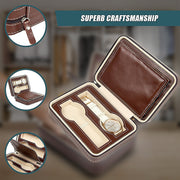 4 Watch Box Display Travel Case PU Leather V63-826131