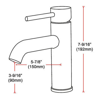Basin Mixer Tap Faucet -Kitchen Laundry Bathroom Sink V63-826161