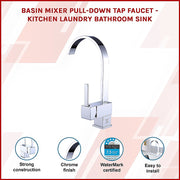 Basin Mixer Tap Faucet -Kitchen Laundry Bathroom Sink V63-826231