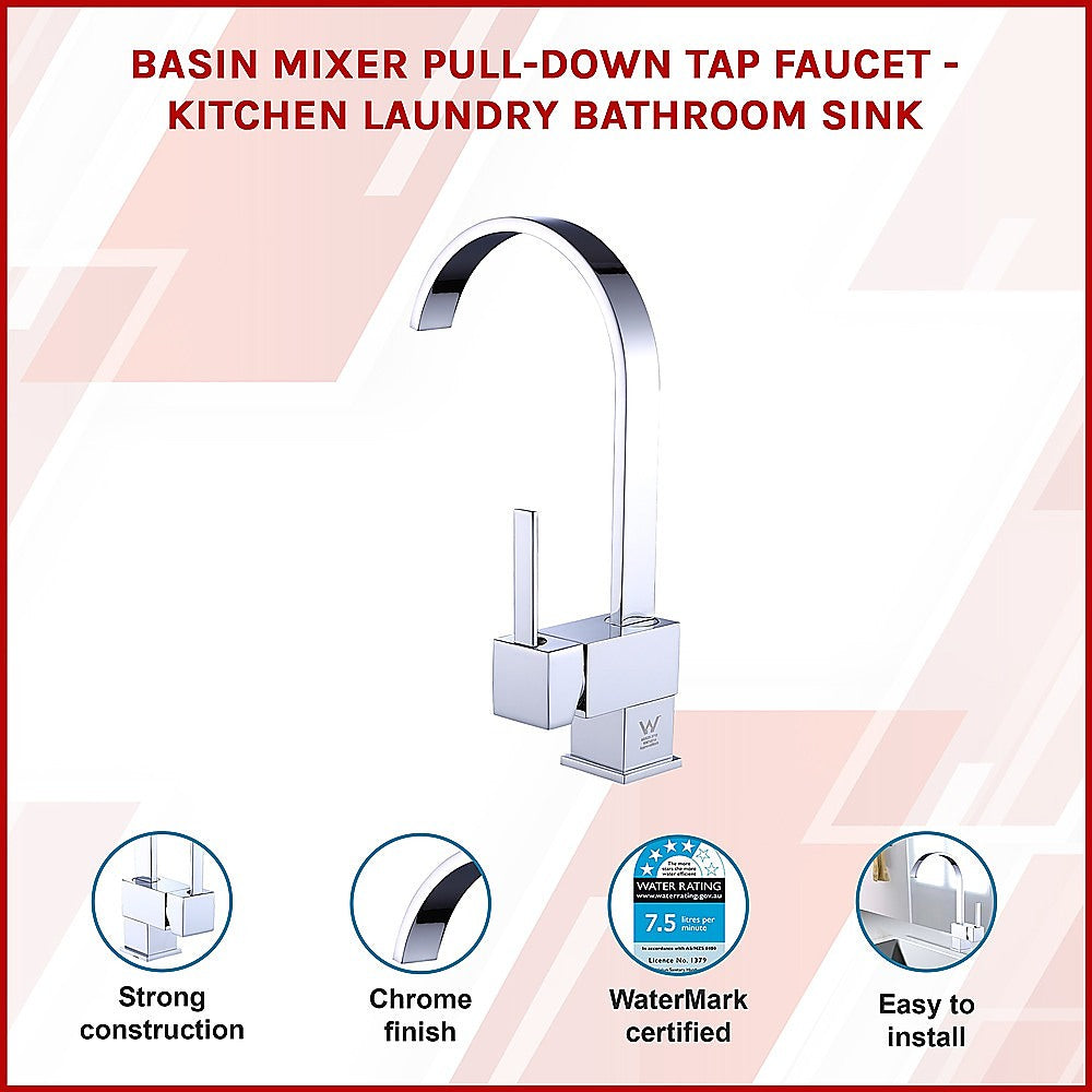 Basin Mixer Tap Faucet -Kitchen Laundry Bathroom Sink V63-826231