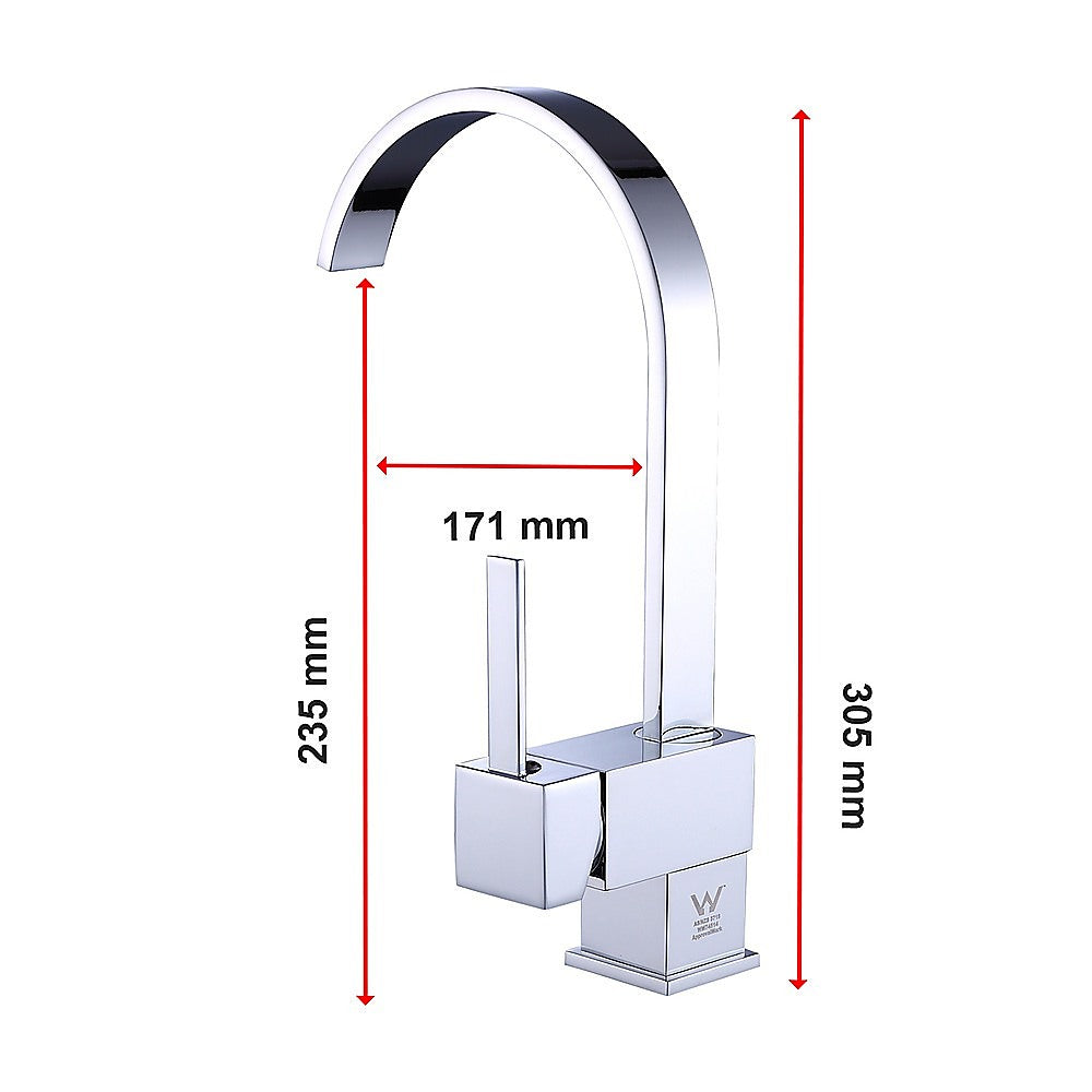 Basin Mixer Tap Faucet -Kitchen Laundry Bathroom Sink V63-826231