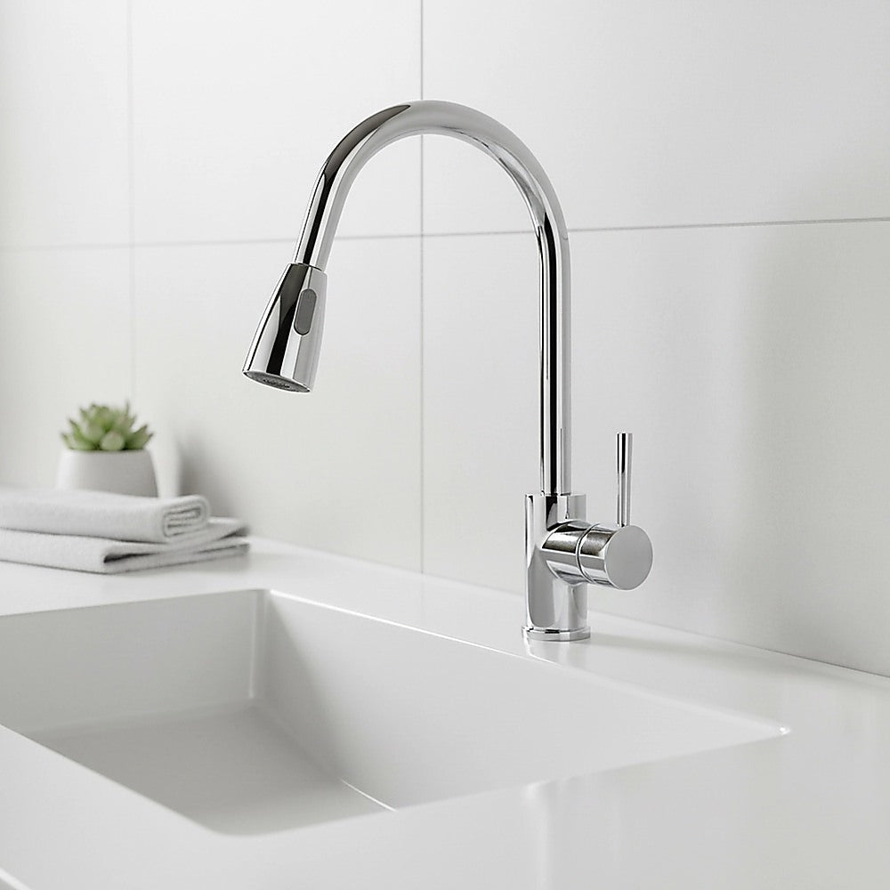 Basin Mixer Pull-Down Tap Faucet -Kitchen Laundry Bathroom Sink V63-826261