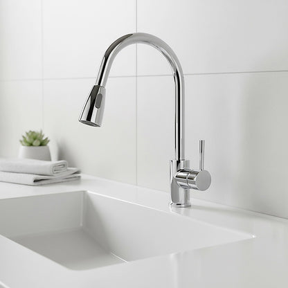 Basin Mixer Pull-Down Tap Faucet -Kitchen Laundry Bathroom Sink V63-826261