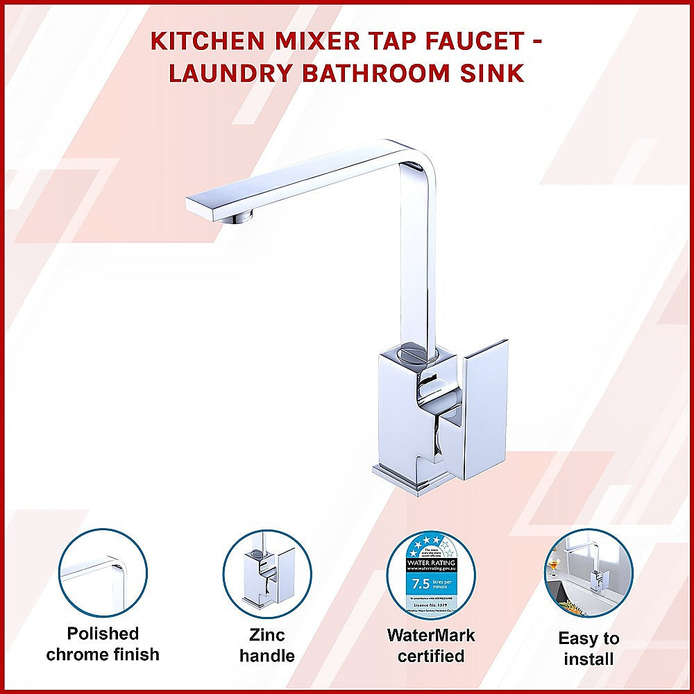 Kitchen Mixer Tap Faucet - Laundry Bathroom Sink V63-826281