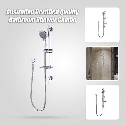 Hand Held Shower Rail Soap Dish Bathroom Set V63-826341
