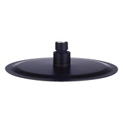 200mm Shower Head Round 304SS Electroplated Matte Black Finish V63-826381