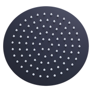200mm Shower Head Round 304SS Electroplated Matte Black Finish V63-826381