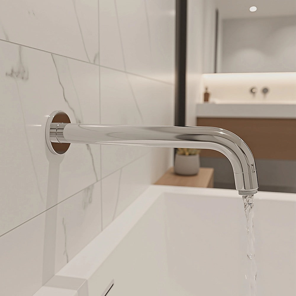 220mm Bath Spout in Polished Chrome Finish V63-826431