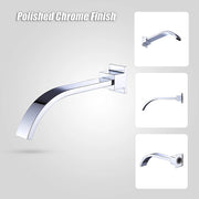 180mm Bath Spout Polished Chrome Finish V63-826441