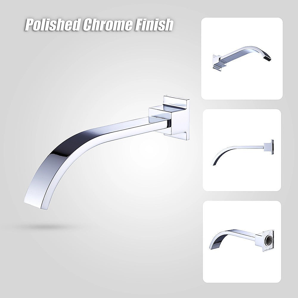 180mm Bath Spout Polished Chrome Finish V63-826441