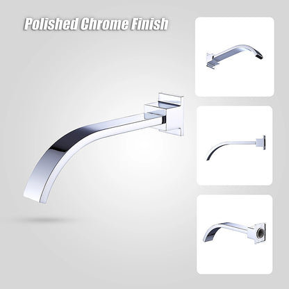 180mm Bath Spout Polished Chrome Finish V63-826441