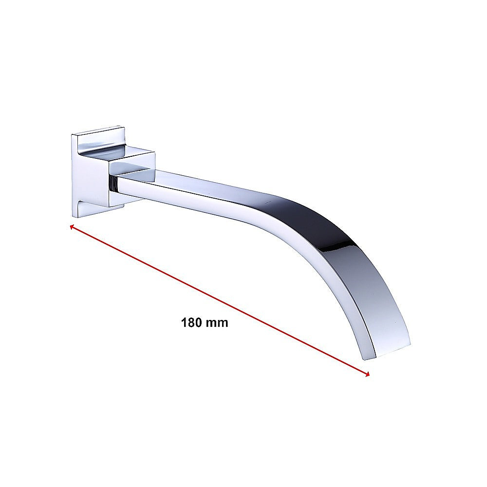180mm Bath Spout Polished Chrome Finish V63-826441