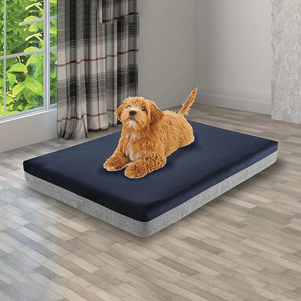 Memory Foam Dog Bed 12CM Thick Large Orthopedic Dog Pet Beds Waterproof Big V63-826451