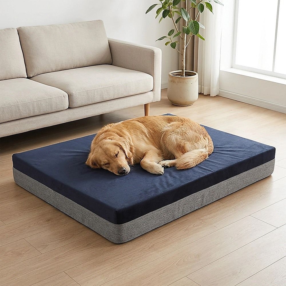 Memory Foam Dog Bed 15CM Thick Large Orthopedic Dog Pet Beds Waterproof Big V63-826461
