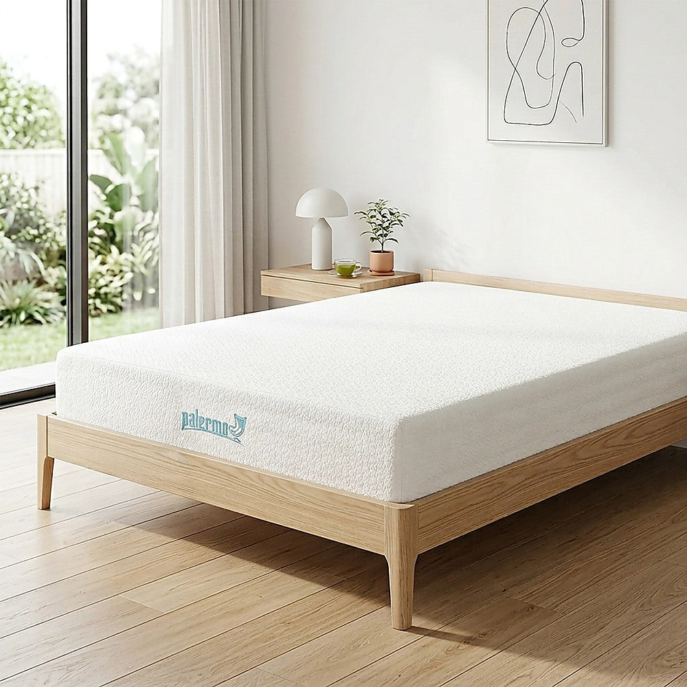 Queen 30cm Green Tea Memory Foam Mattress - Cooling Comfort with CertiPUR-US Certified Foam V63-826471