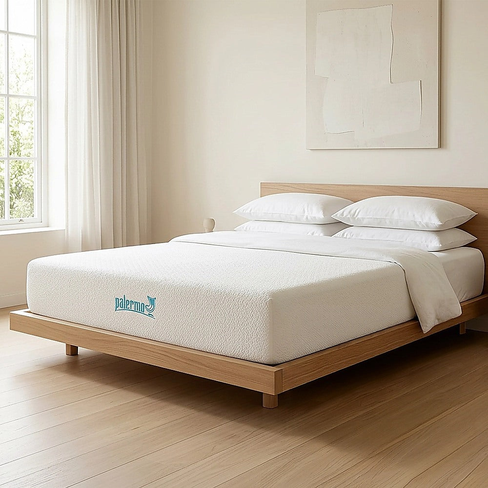 King 30cm Green Tea Memory Foam Mattress - Cooling Comfort with CertiPUR-US Certified Foam V63-826481