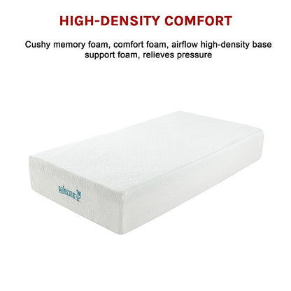 King Single 30cm Green Tea Memory Foam Mattress - Cooling Comfort with CertiPUR-US Certified Foam V63-826491