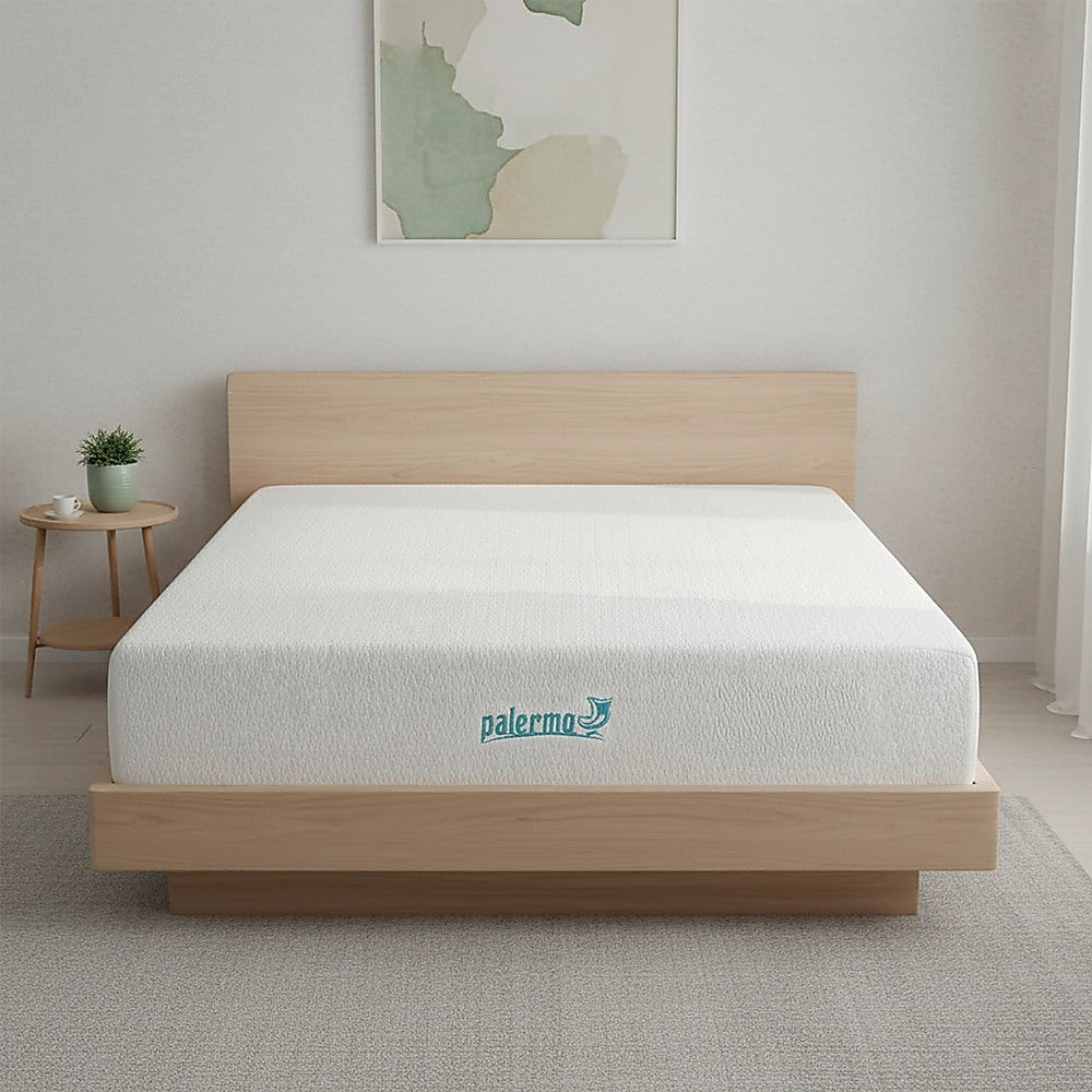 King Single 30cm Green Tea Memory Foam Mattress - Cooling Comfort with CertiPUR-US Certified Foam V63-826491