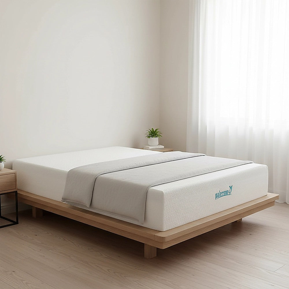 Double 30cm Green Tea Memory Foam Mattress - Cooling Comfort with CertiPUR-US Certified Foam V63-826501