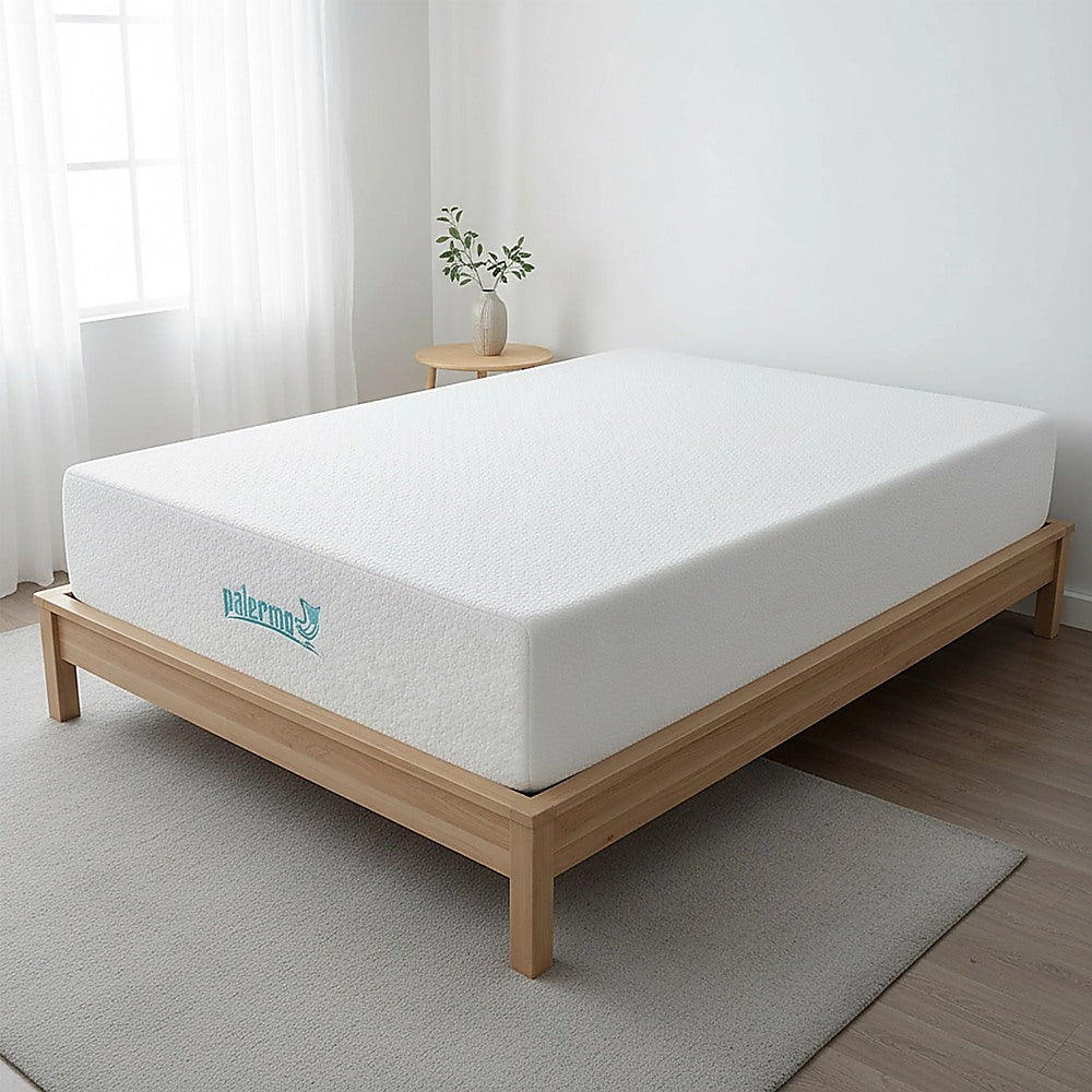 Single 30cm Green Tea Memory Foam Mattress - Cooling Comfort with CertiPUR-US Certified Foam V63-826511