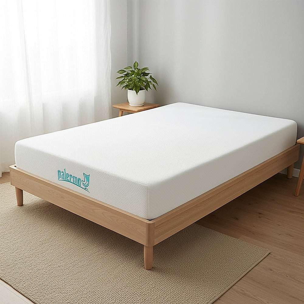 Single Green Tea Memory Foam Mattress - Cooling Comfort with CertiPUR-US Certified Foam V63-826521