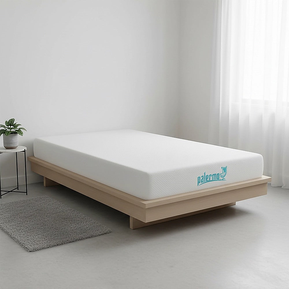 Single Green Tea Memory Foam Mattress - Cooling Comfort with CertiPUR-US Certified Foam V63-826521