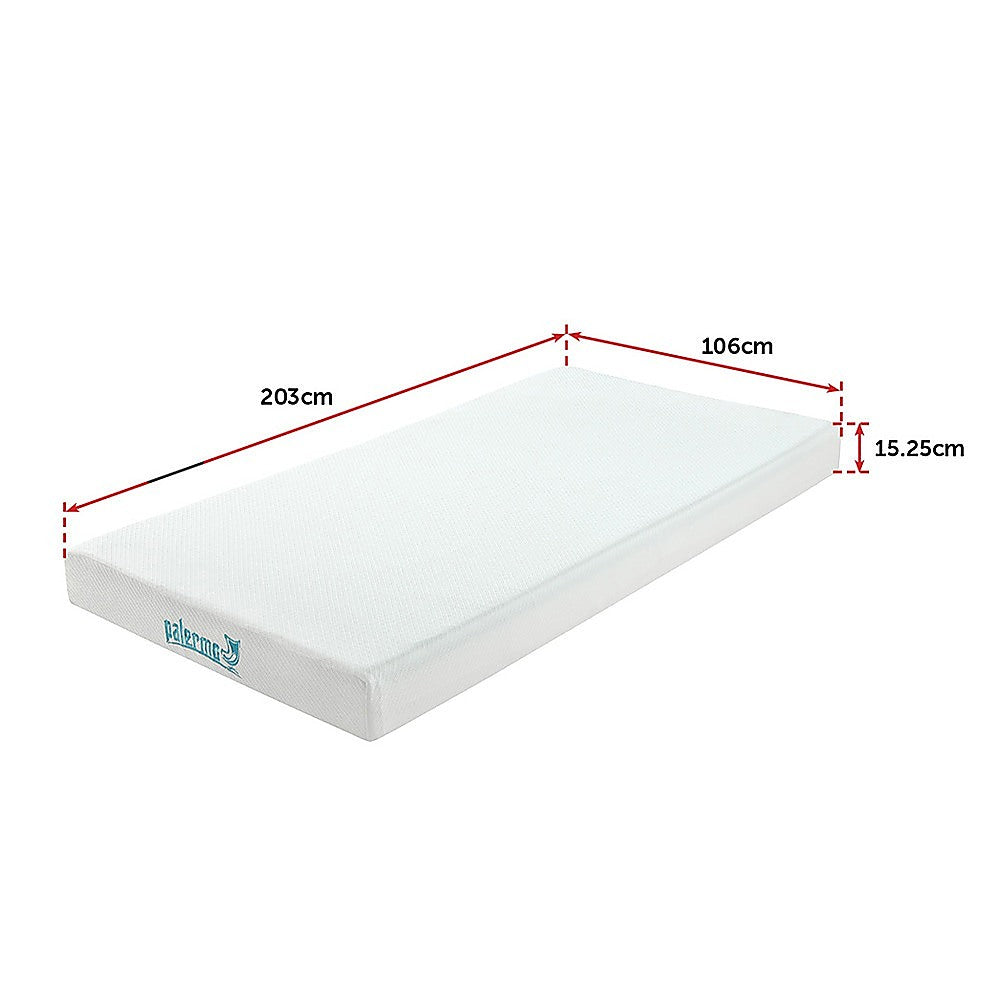 King Single Green Tea Memory Foam Mattress - Cooling Comfort with CertiPUR-US Certified Foam V63-826531