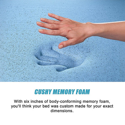 Double Green Tea Memory Foam Mattress - Cooling Comfort with CertiPUR-US Certified Foam V63-826541