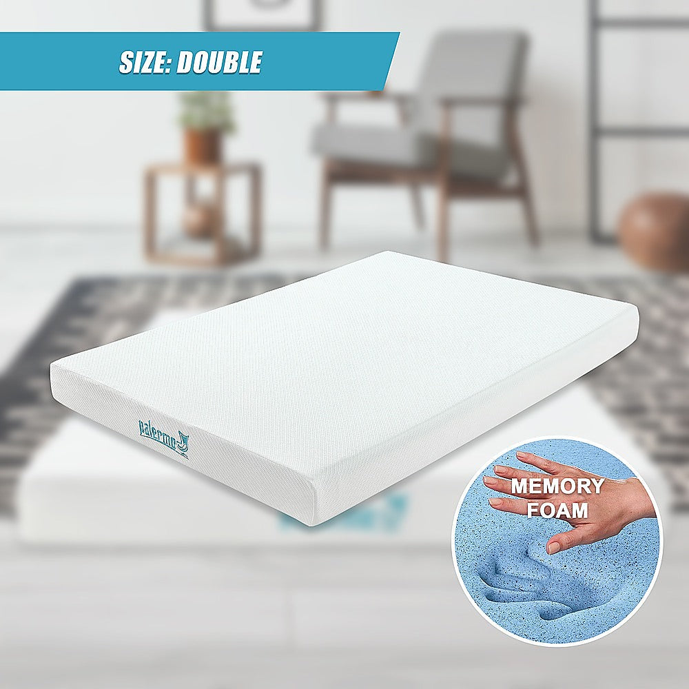 Double Green Tea Memory Foam Mattress - Cooling Comfort with CertiPUR-US Certified Foam V63-826541