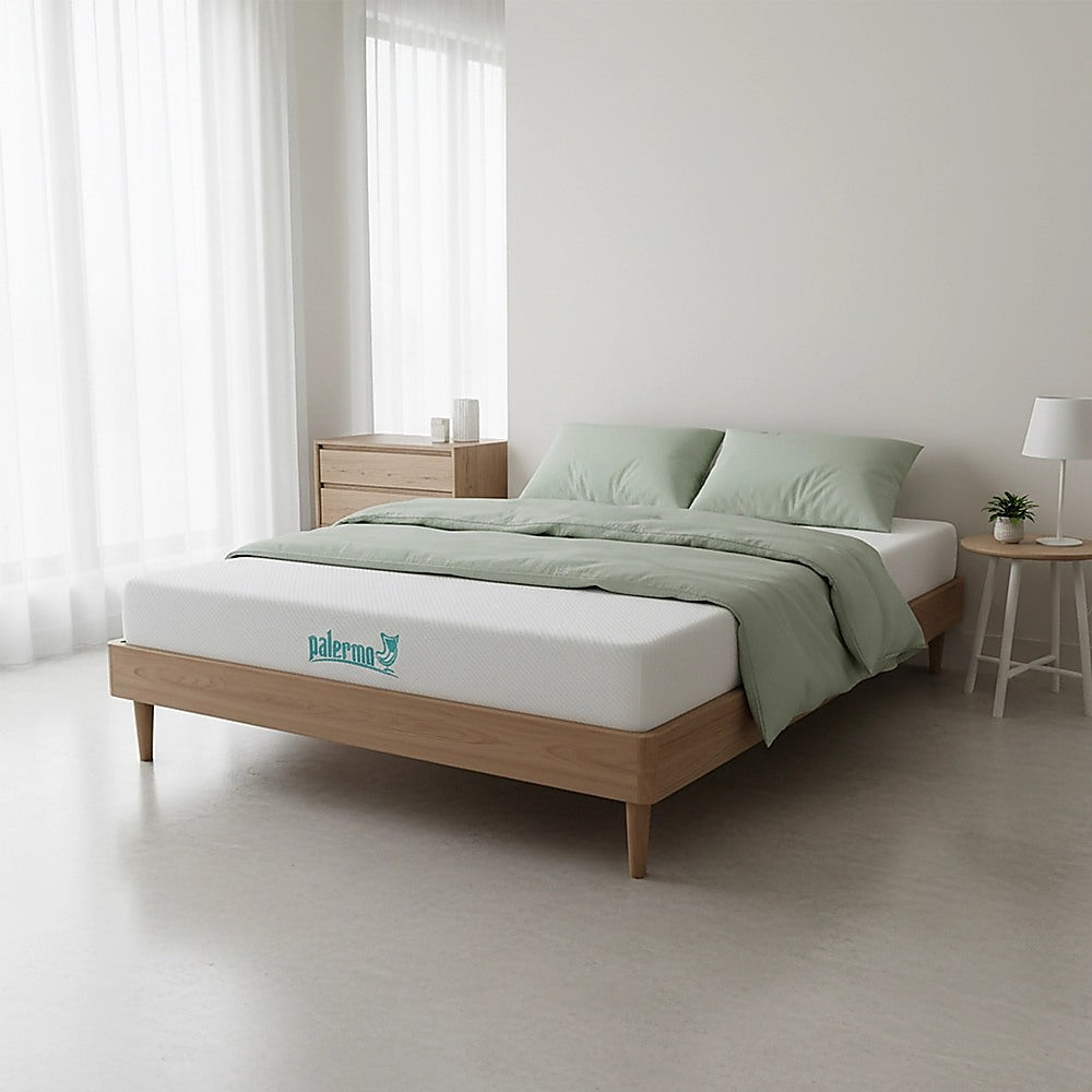Double Green Tea Memory Foam Mattress - Cooling Comfort with CertiPUR-US Certified Foam V63-826541