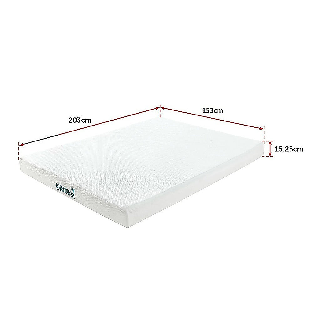 Queen Green Tea Memory Foam Mattress - Cooling Comfort with CertiPUR-US Certified Foam V63-826551