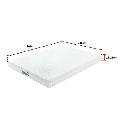 Queen Green Tea Memory Foam Mattress - Cooling Comfort with CertiPUR-US Certified Foam V63-826551