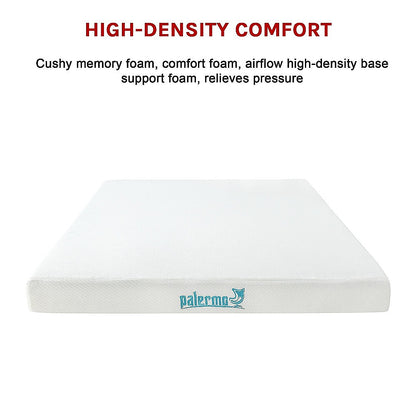 King Green Tea Memory Foam Mattress - Cooling Comfort with CertiPUR-US Certified Foam V63-826561