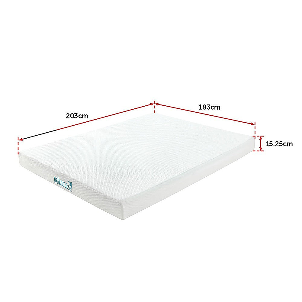 King Green Tea Memory Foam Mattress - Cooling Comfort with CertiPUR-US Certified Foam V63-826561