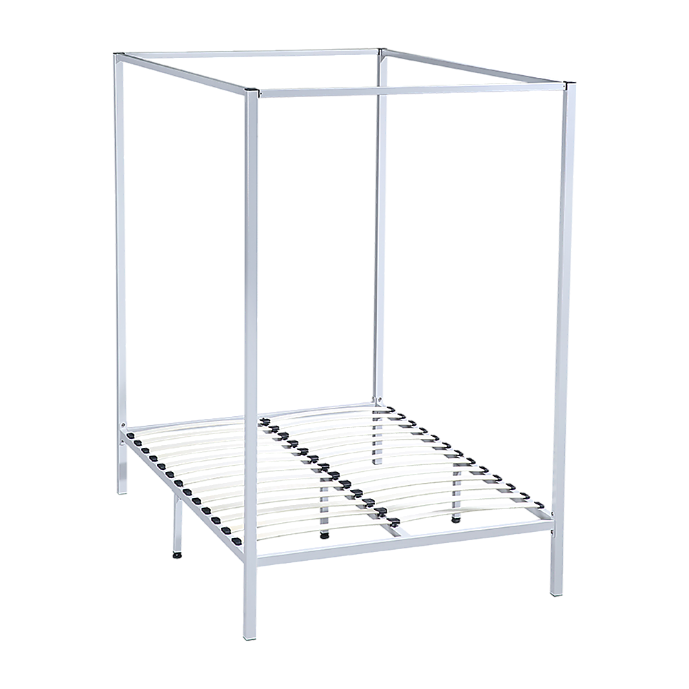 Cream Double Four Poster Bed Frame