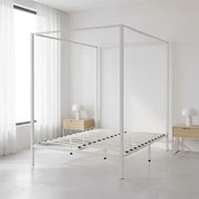 Cream Double Four Poster Bed Frame