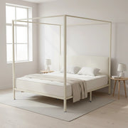 Cream Double Four Poster Bed Frame