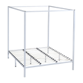 Cream King Four Poster Bed Frame