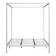 Cream King Four Poster Bed Frame