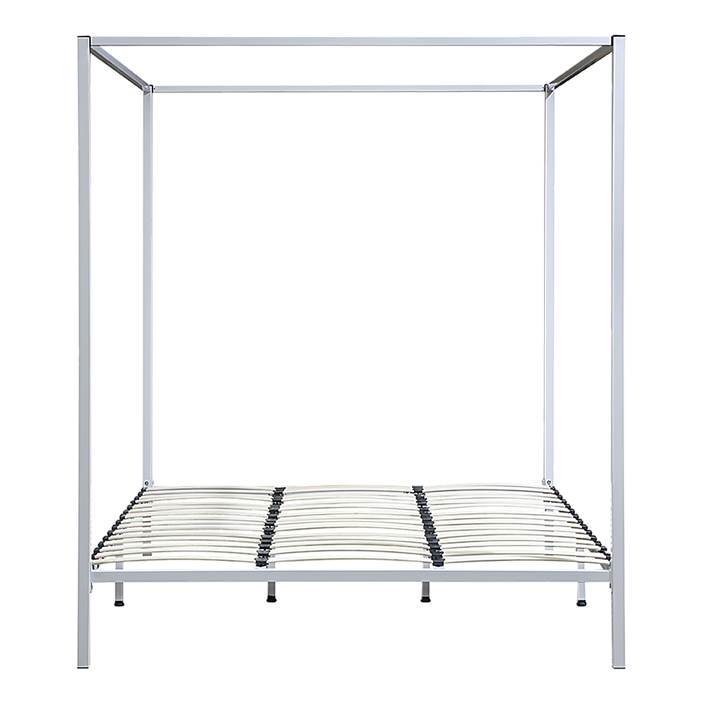 Cream King Four Poster Bed Frame