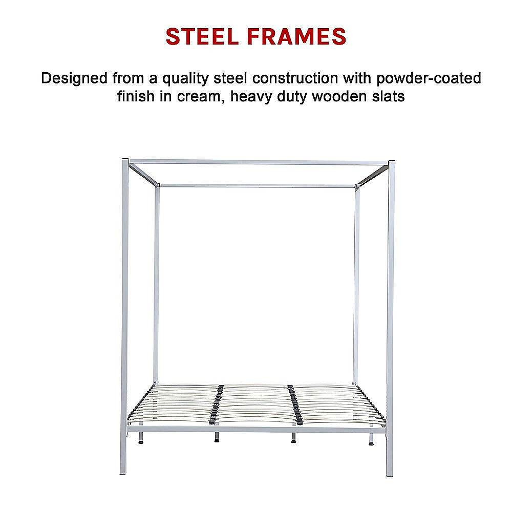 4 Four Poster King Bed Frame V63-826601